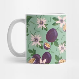 Passion Fruit Exotic Pattern Mug